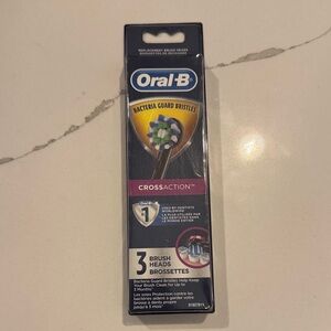 CrossAction Replacement Brush Heads - Pack of 3 (Black) Total of 7